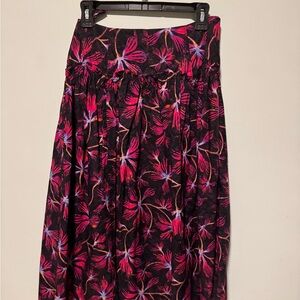 Ulla Johnson Emmy floral print cottonpoplin midi Skirt. Size small
